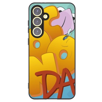 Picasee silikónový čierny obal pre Samsung Galaxy S24 FE S721B - Obří COONDA