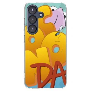 Picasee silikónový prehľadný obal pre Samsung Galaxy S25 5G - Obří COONDA