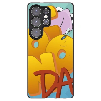 Picasee silikónový čierny obal pre Samsung Galaxy S25 Ultra 5G - Obří COONDA