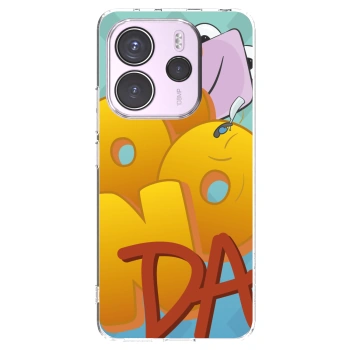 Picasee silikónový prehľadný obal pre Xiaomi Redmi Note 14 4G - Obří COONDA