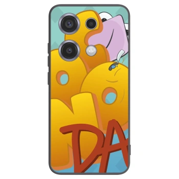 Picasee silikónový čierny obal pre Xiaomi Redmi Note 14S - Obří COONDA