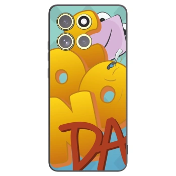 Picasee silikónový čierny obal pre Motorola Moto G86 5G - Obří COONDA