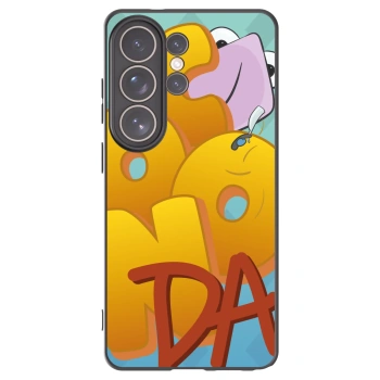 Picasee silikónový čierny obal pre Samsung Galaxy S26 Ultra - Obří COONDA