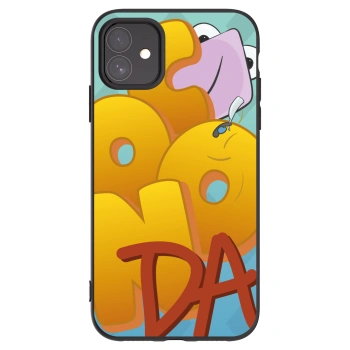Picasee silikónový čierny obal pre Apple iPhone 11 - Obří COONDA
