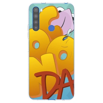 Picasee silikónový prehľadný obal pre Xiaomi Redmi Note 8T - Obří COONDA
