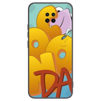 Picasee silikónový čierny obal pre Xiaomi Redmi Note 9S - Obří COONDA