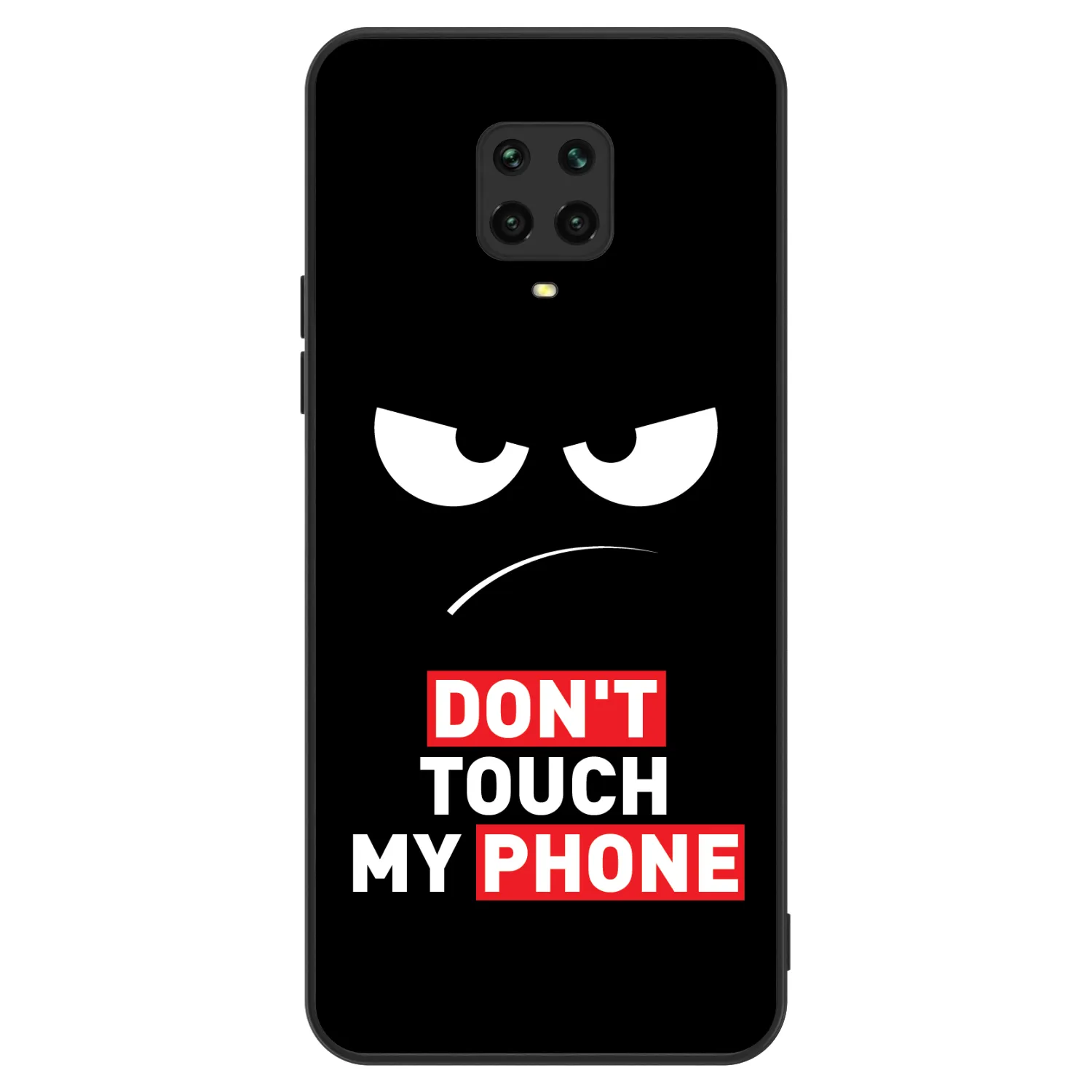 Picasee ULTIMATE CASE pro Xiaomi Redmi Note 9 Pro - Angry Eyes - Transparent