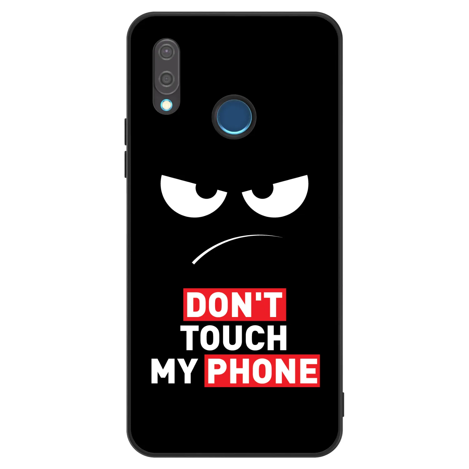 Picasee ULTIMATE CASE pro Huawei P20 Lite - Angry Eyes - Transparent