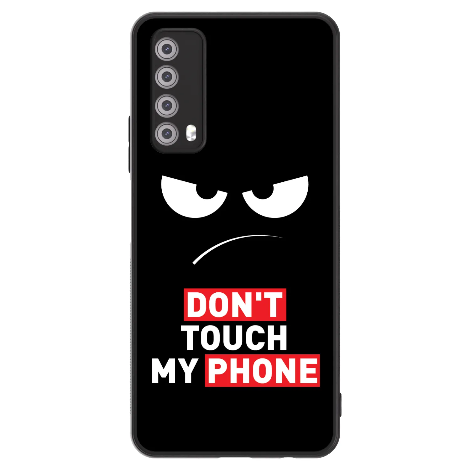 Picasee ULTIMATE CASE pro Huawei P Smart 2021 - Angry Eyes - Transparent