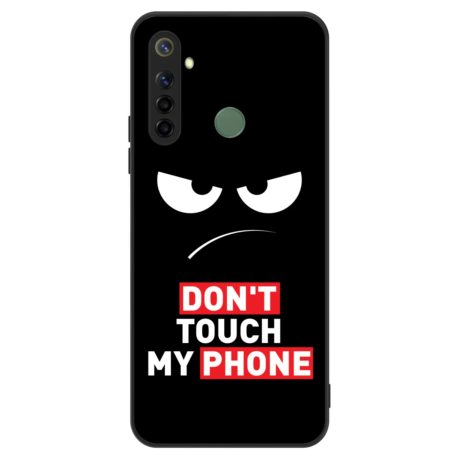 Picasee ULTIMATE CASE pro Realme 6i - Angry Eyes - Transparent