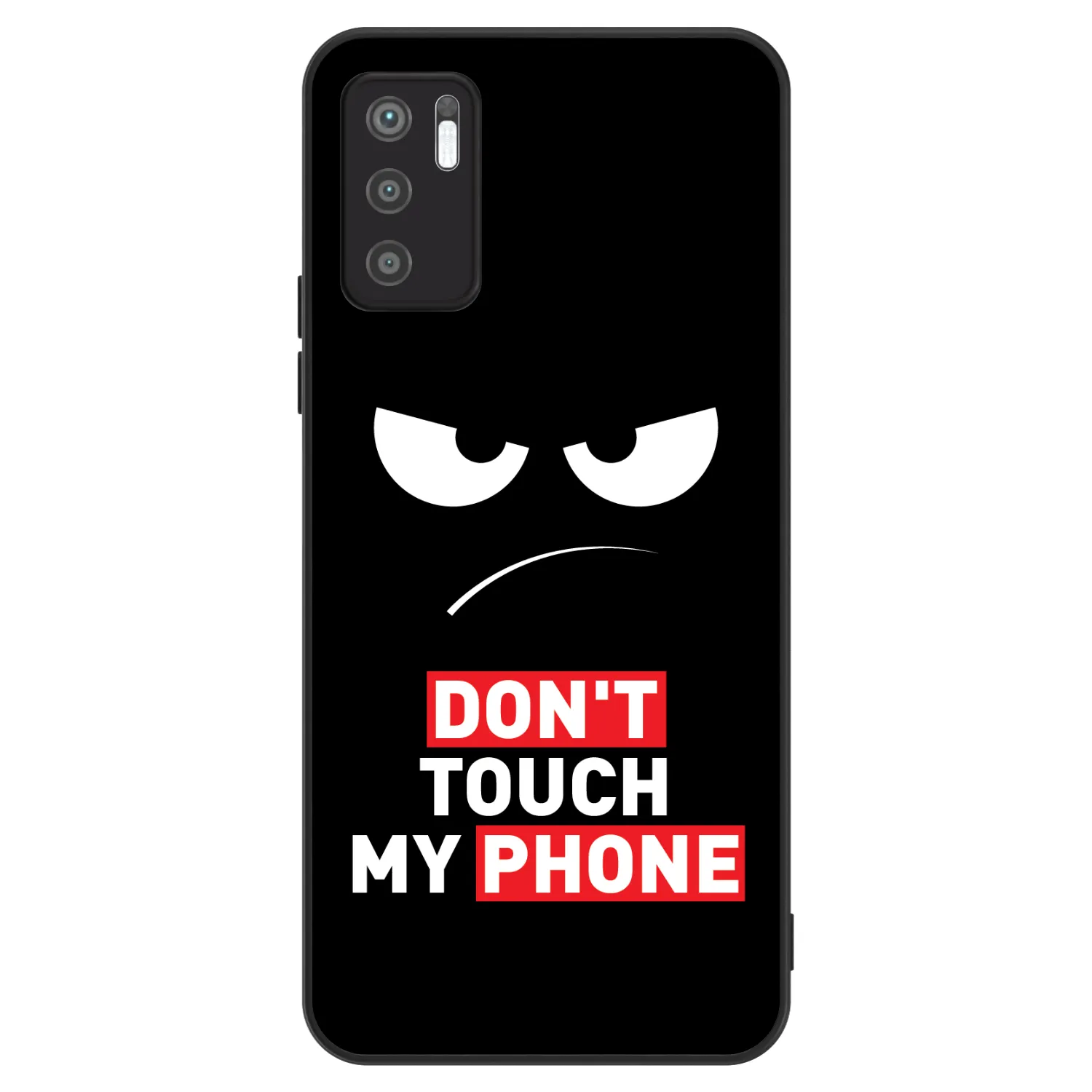 Picasee ULTIMATE CASE pro Xiaomi Redmi Note 10 5G - Angry Eyes - Transparent