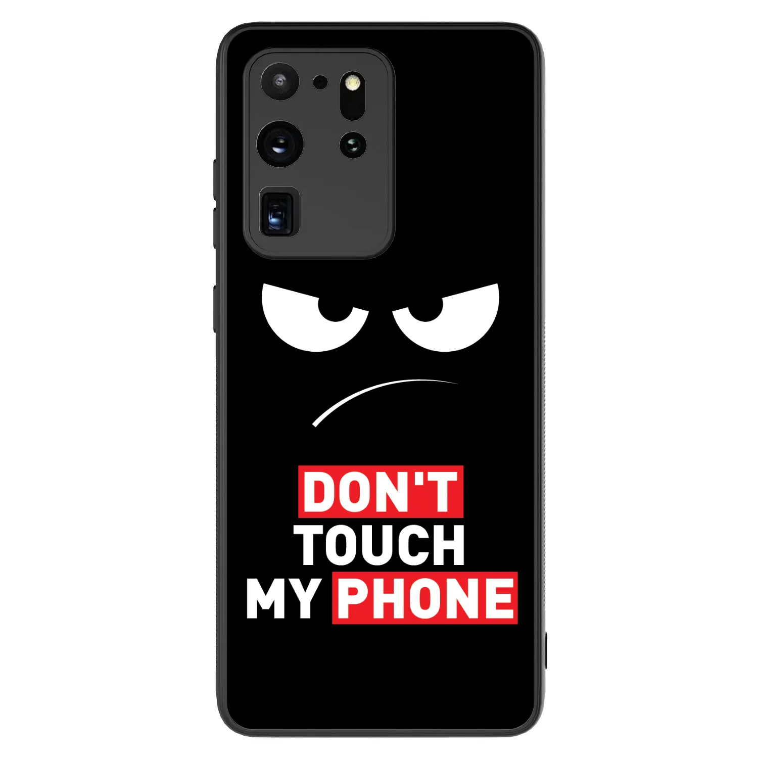 Picasee ULTIMATE CASE pro Samsung Galaxy S20 Ultra 5G G988F - Angry Eyes - Transparent