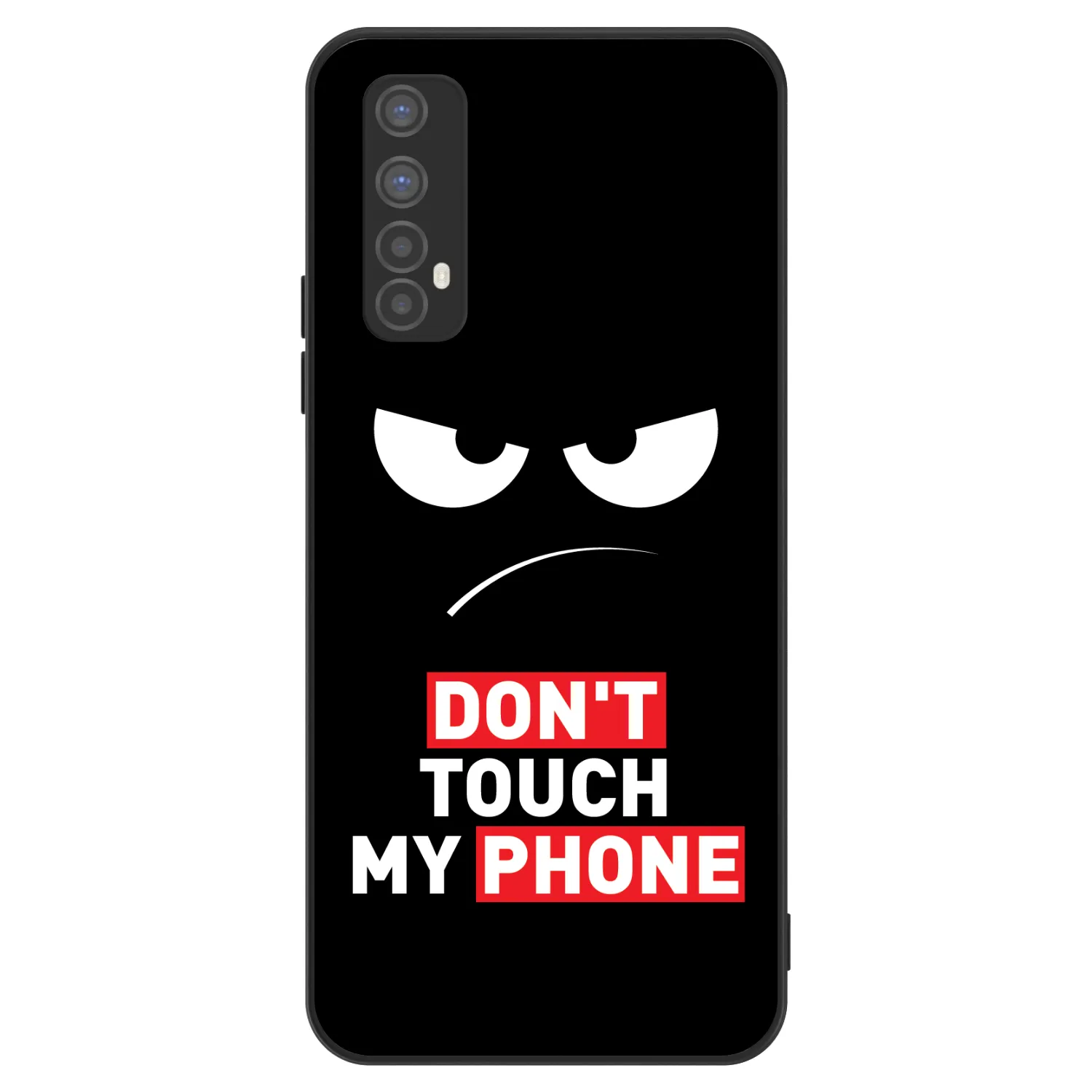 Picasee ULTIMATE CASE pro Realme 7 - Angry Eyes - Transparent