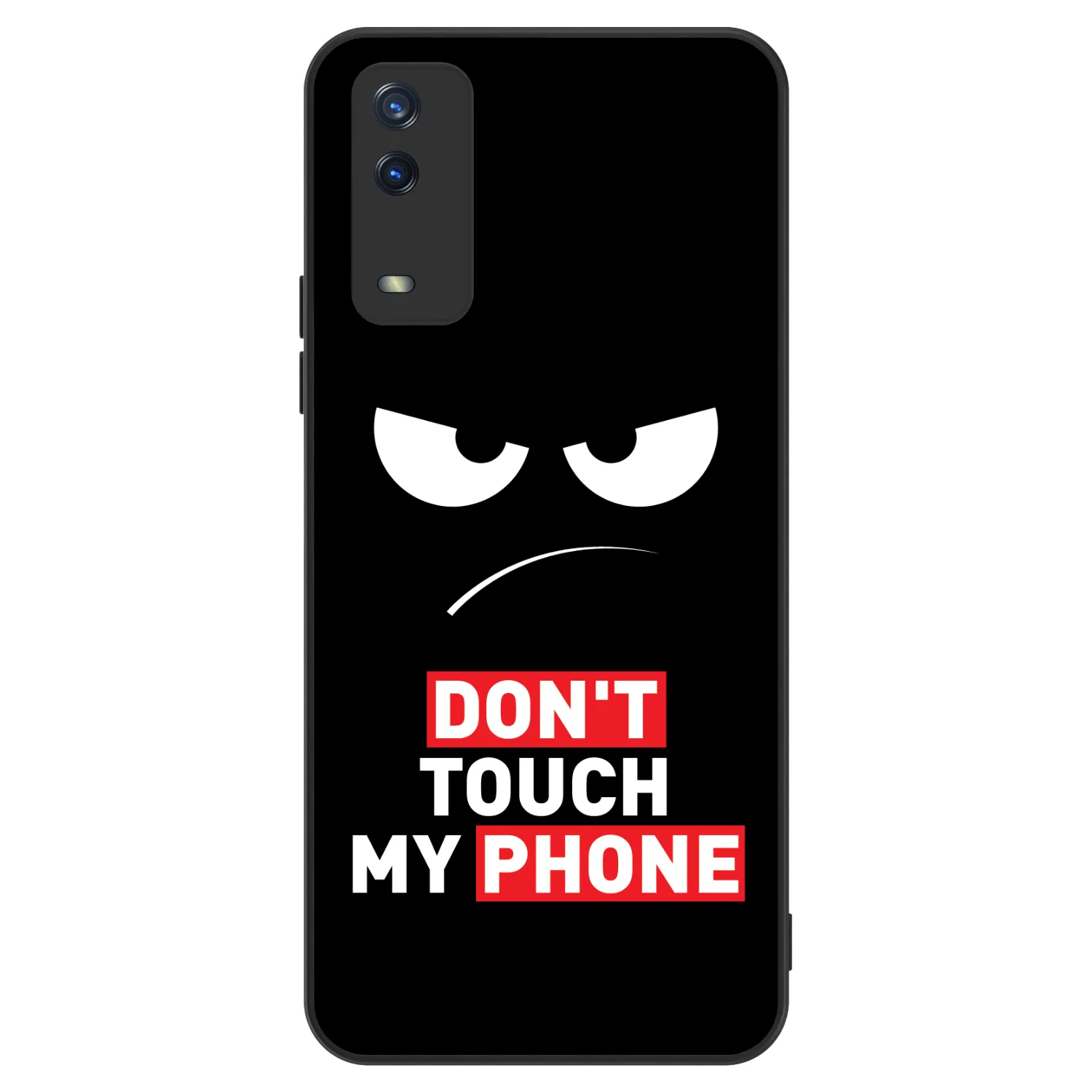 Picasee ULTIMATE CASE pro Vivo Y11s - Angry Eyes - Transparent