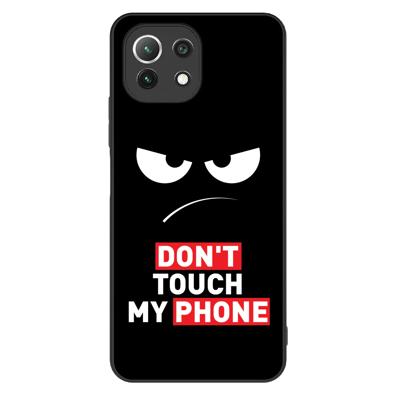 Picasee ULTIMATE CASE pro Xiaomi 11 Lite 5G NE - Angry Eyes - Transparent