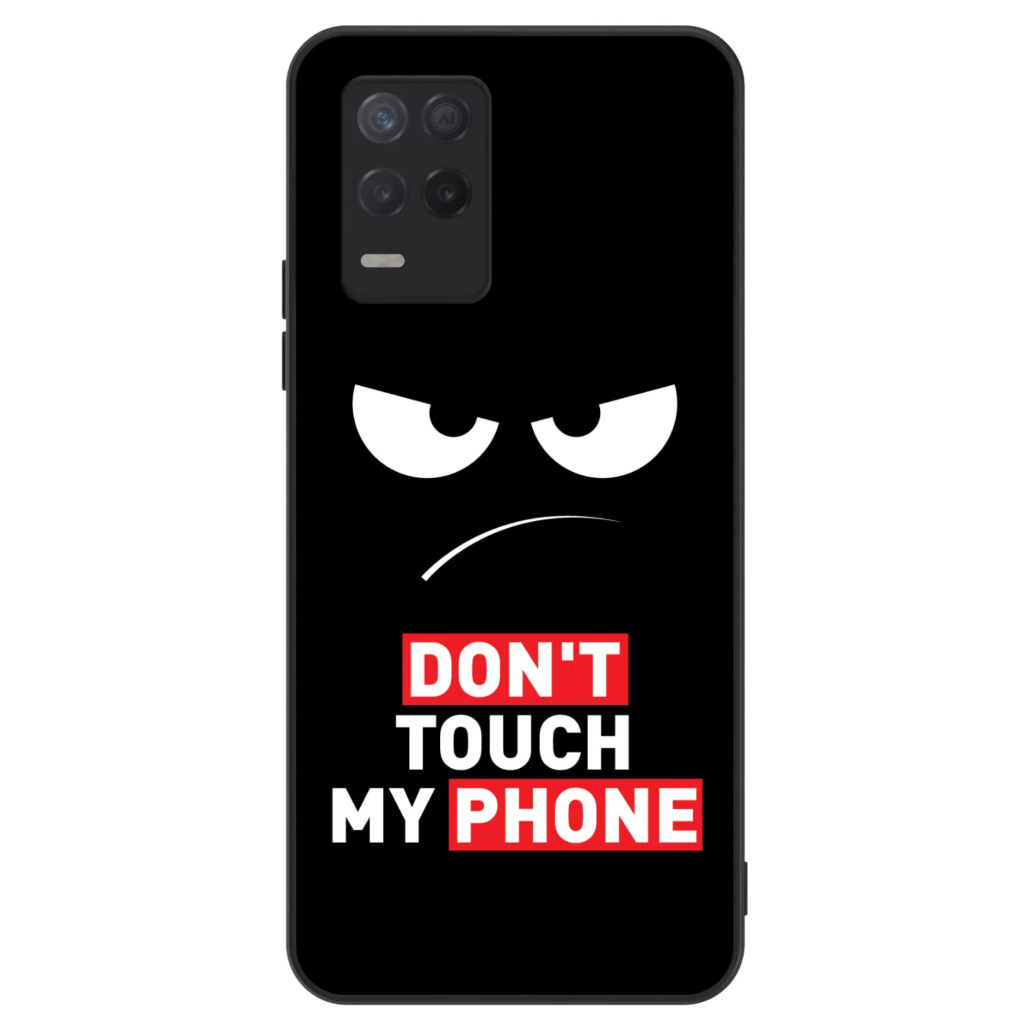 Picasee ULTIMATE CASE pro Realme 8 5G - Angry Eyes - Transparent