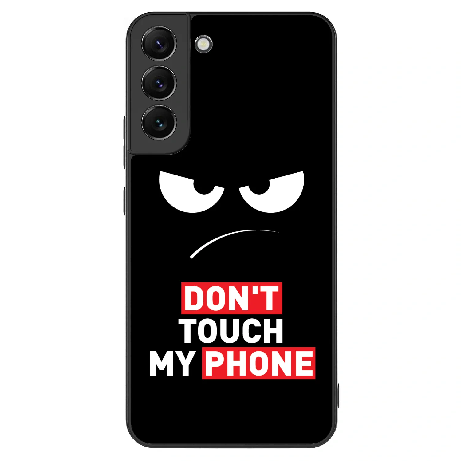 Picasee ULTIMATE CASE pro Samsung Galaxy S22+ 5G - Angry Eyes - Transparent
