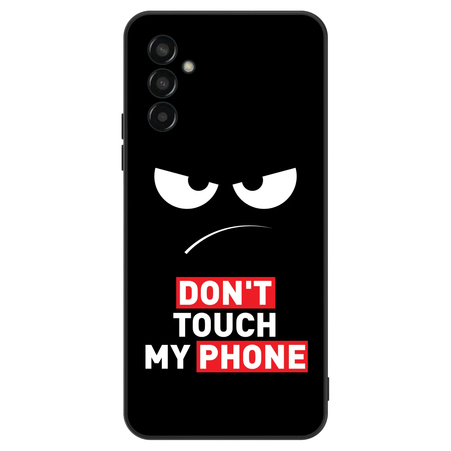 Picasee ULTIMATE CASE pro Samsung Galaxy M13 M135F - Angry Eyes - Transparent