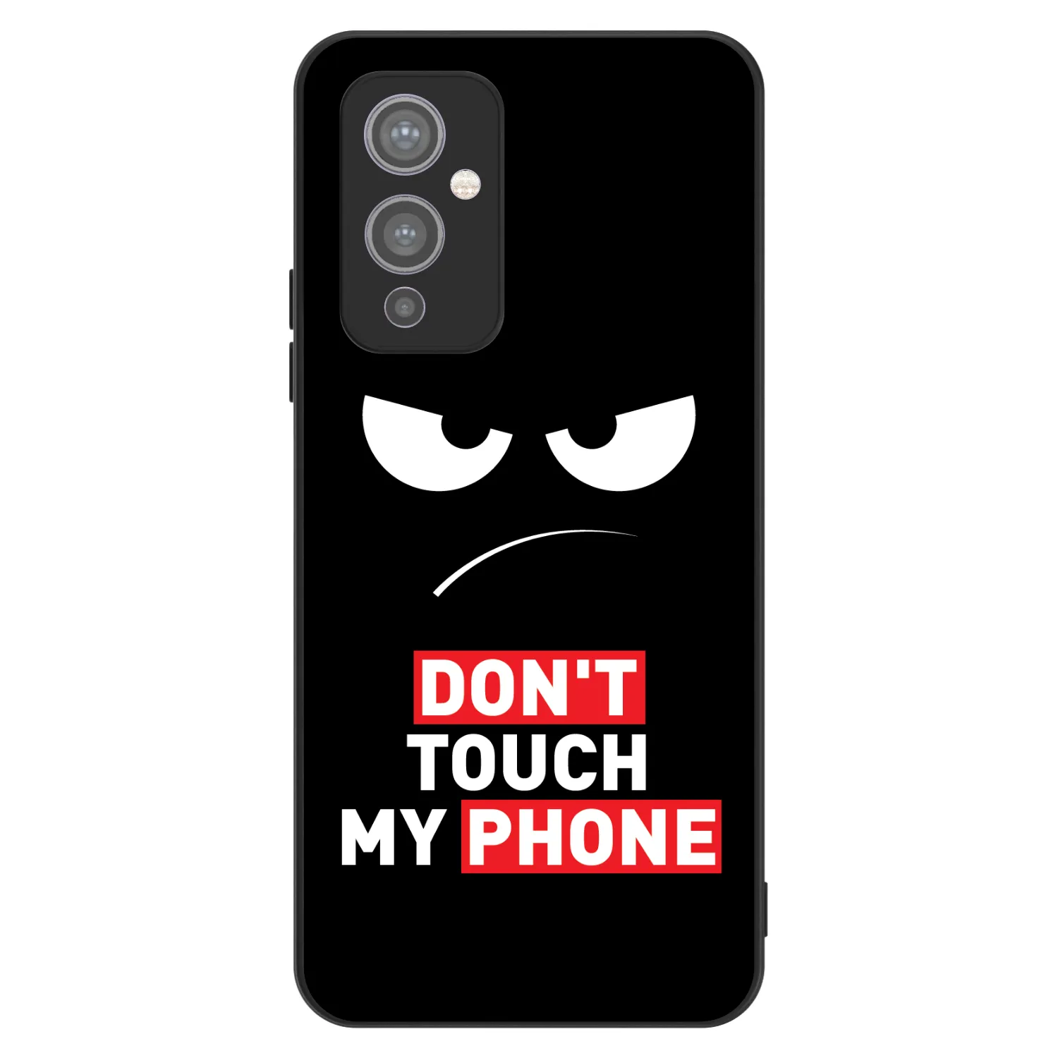 Picasee ULTIMATE CASE pro OnePlus 9 - Angry Eyes - Transparent