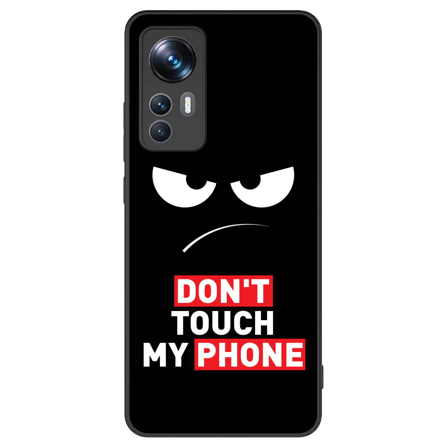 Picasee ULTIMATE CASE pro Xiaomi 12T - Angry Eyes - Transparent