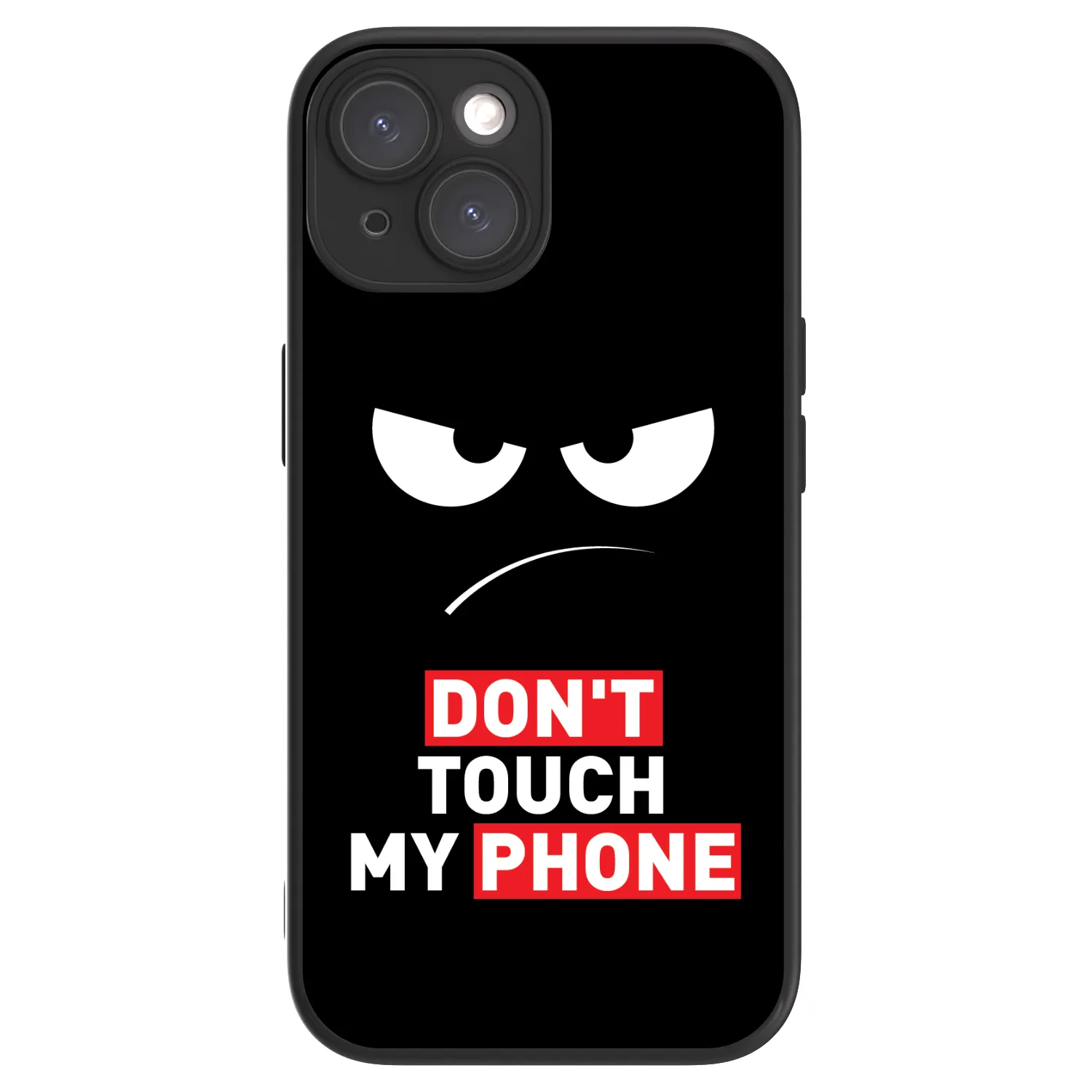 ULTIMATE CASE MagSafe pro Apple iPhone 15 - Angry Eyes - Transparent