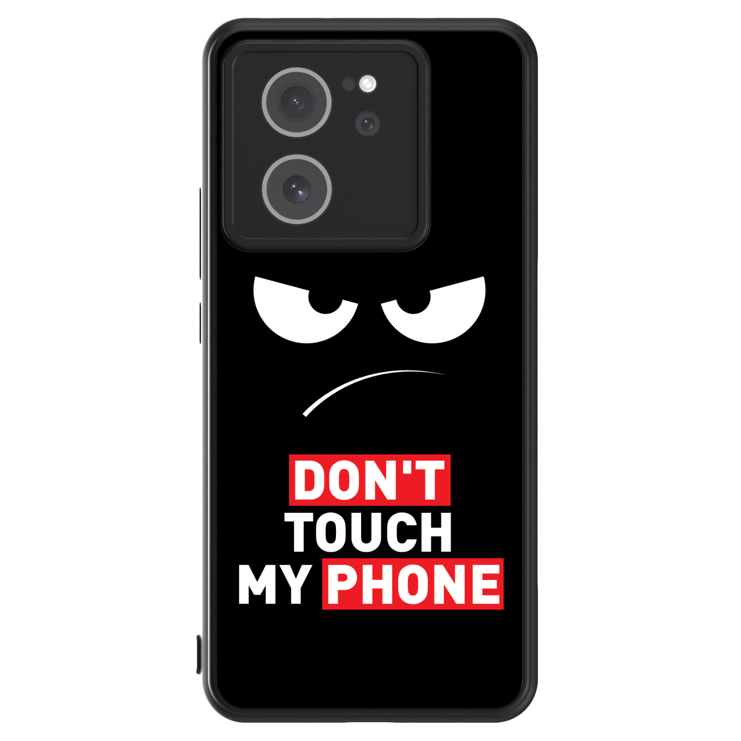 Picasee ULTIMATE CASE pro Xiaomi 13T - Angry Eyes - Transparent