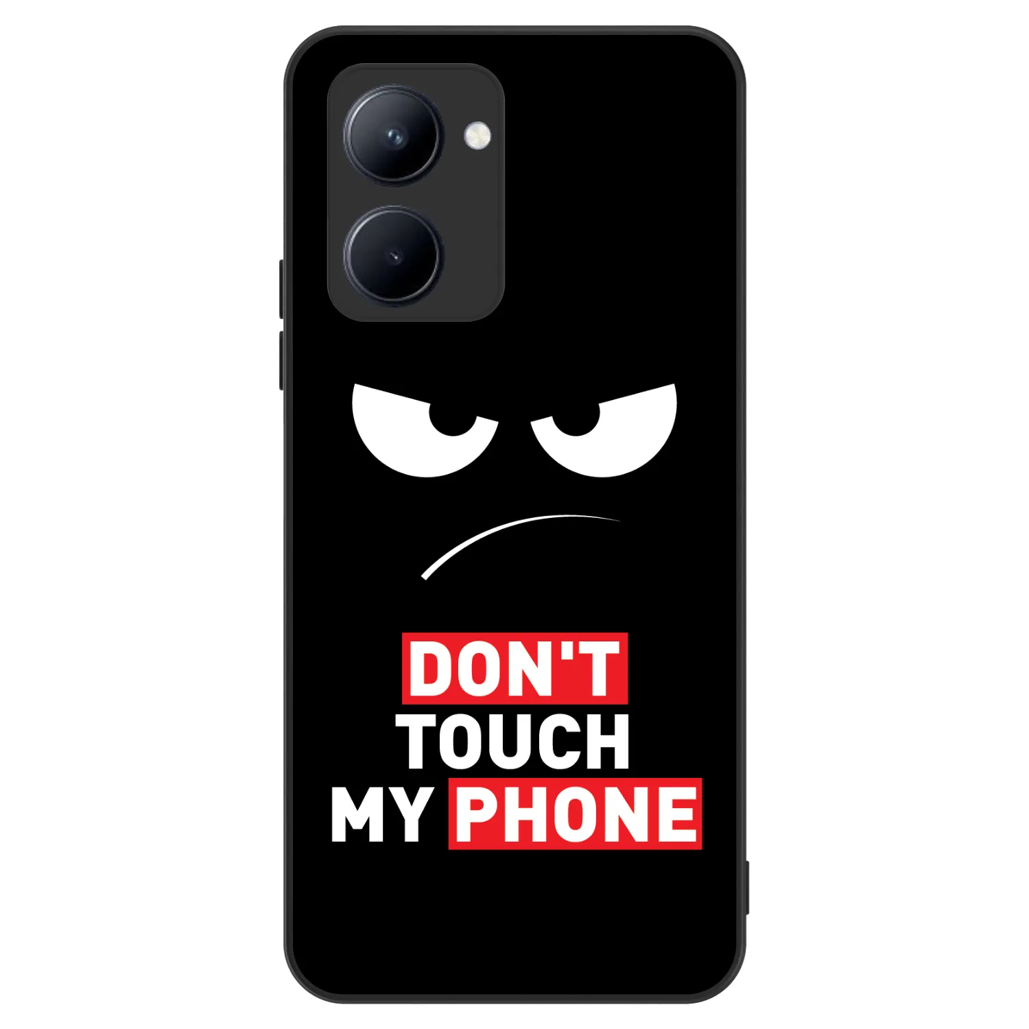 Picasee ULTIMATE CASE pro Realme C33 (2023) - Angry Eyes - Transparent