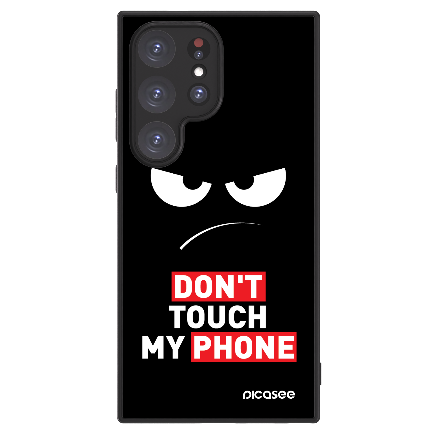 ULTIMATE CASE PowerShare pro Samsung Galaxy S24 Ultra S928B 5G - Angry Eyes - Transparent