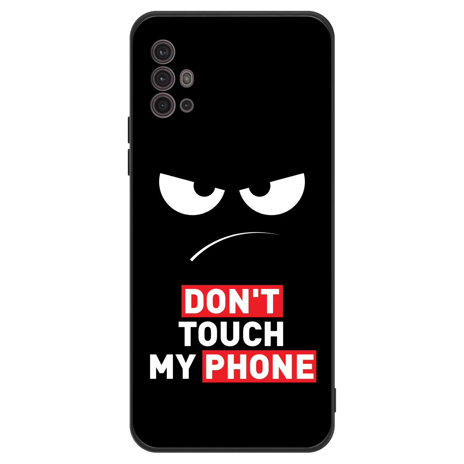 Picasee ULTIMATE CASE pro Motorola Moto G30 - Angry Eyes - Transparent