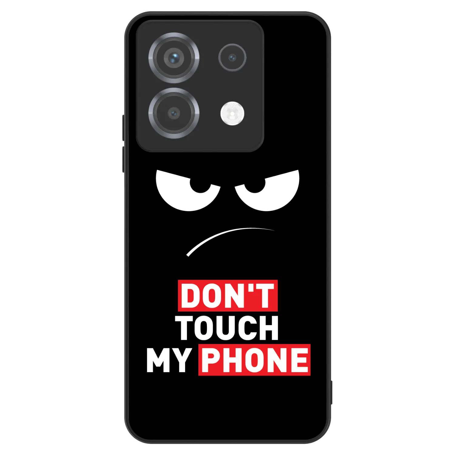 Picasee ULTIMATE CASE pro Xiaomi Poco X6 - Angry Eyes - Transparent