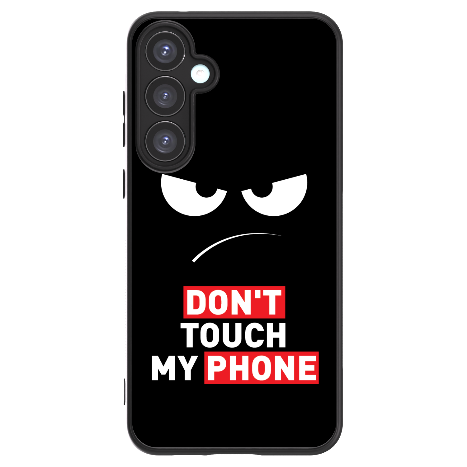 Picasee ULTIMATE CASE pro Samsung Galaxy A55 5G A556B - Angry Eyes - Transparent