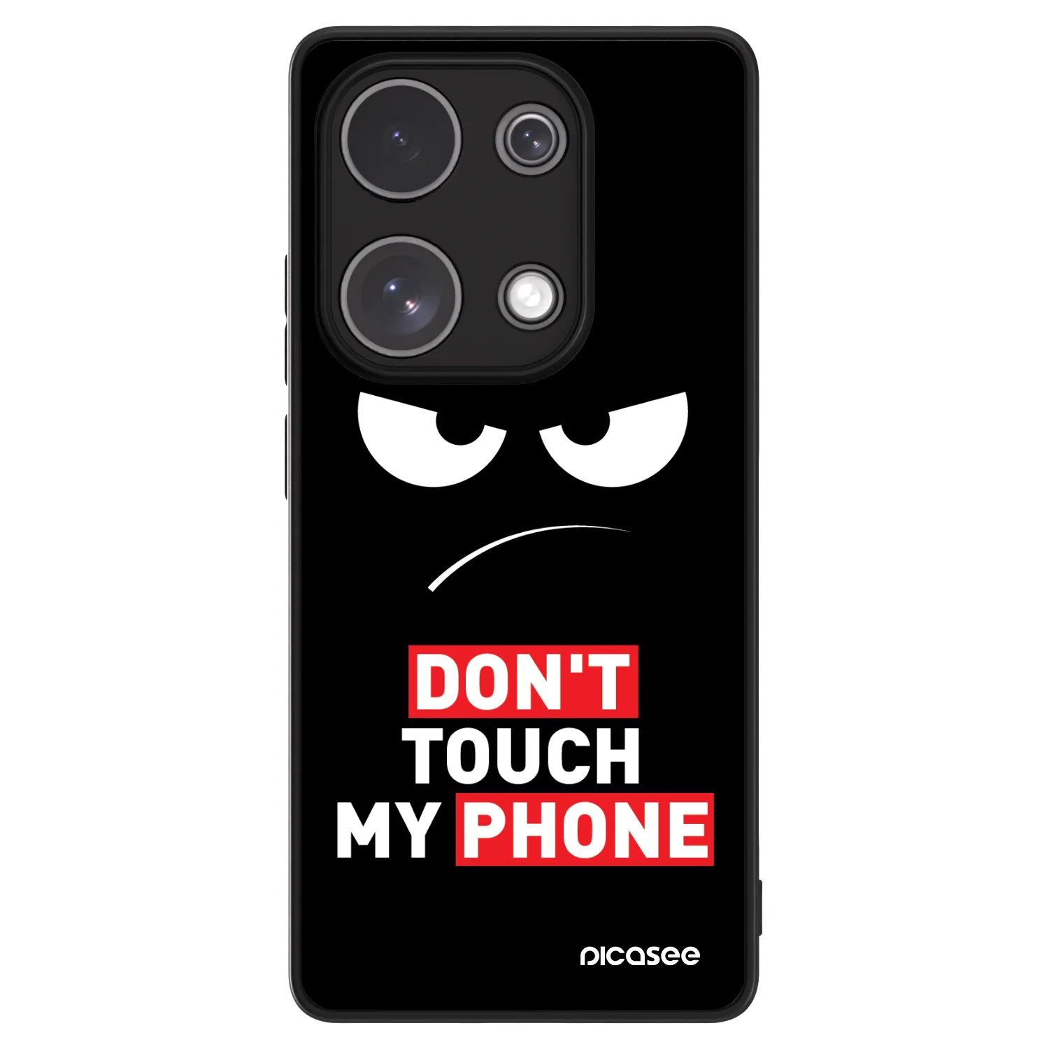 ULTIMATE CASE pro Xiaomi Redmi Note 13 Pro 4G - Angry Eyes - Transparent