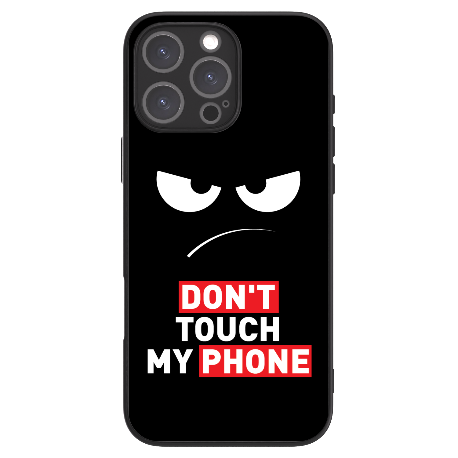 Picasee ULTIMATE CASE MagSafe pro Apple iPhone 16 Pro Max - Angry Eyes - Transparent