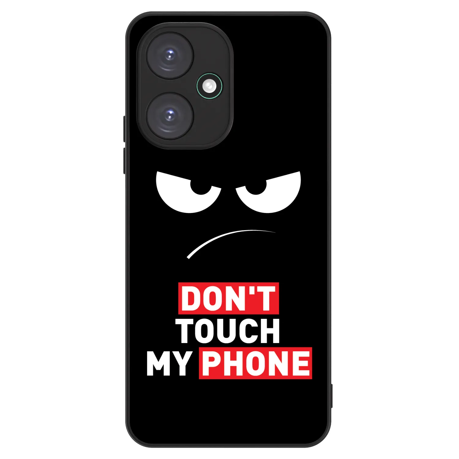 Picasee ULTIMATE CASE pro Xiaomi Redmi 13C 5G - Angry Eyes - Transparent