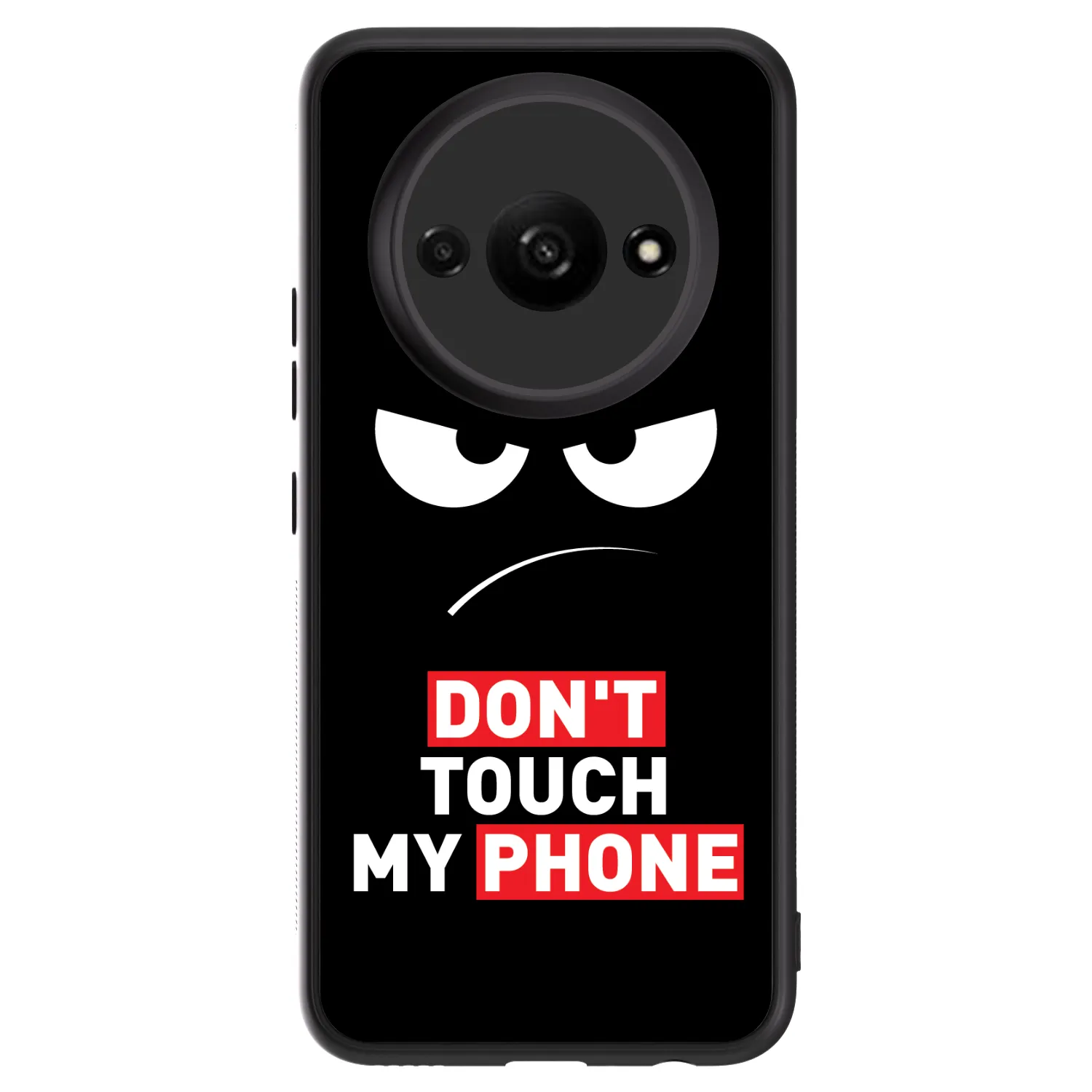 Picasee ULTIMATE CASE pro Xiaomi Redmi A3 - Angry Eyes - Transparent