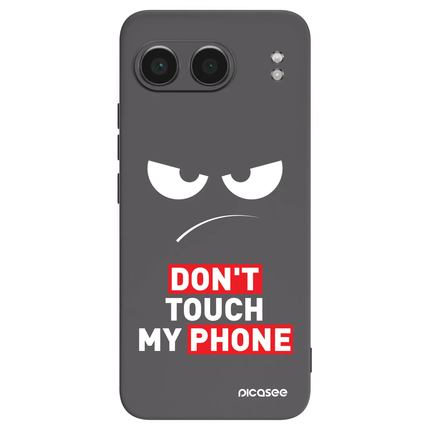 Picasee silikónový čierny obal pre OnePlus Nord 4 - Angry Eyes - Transparent