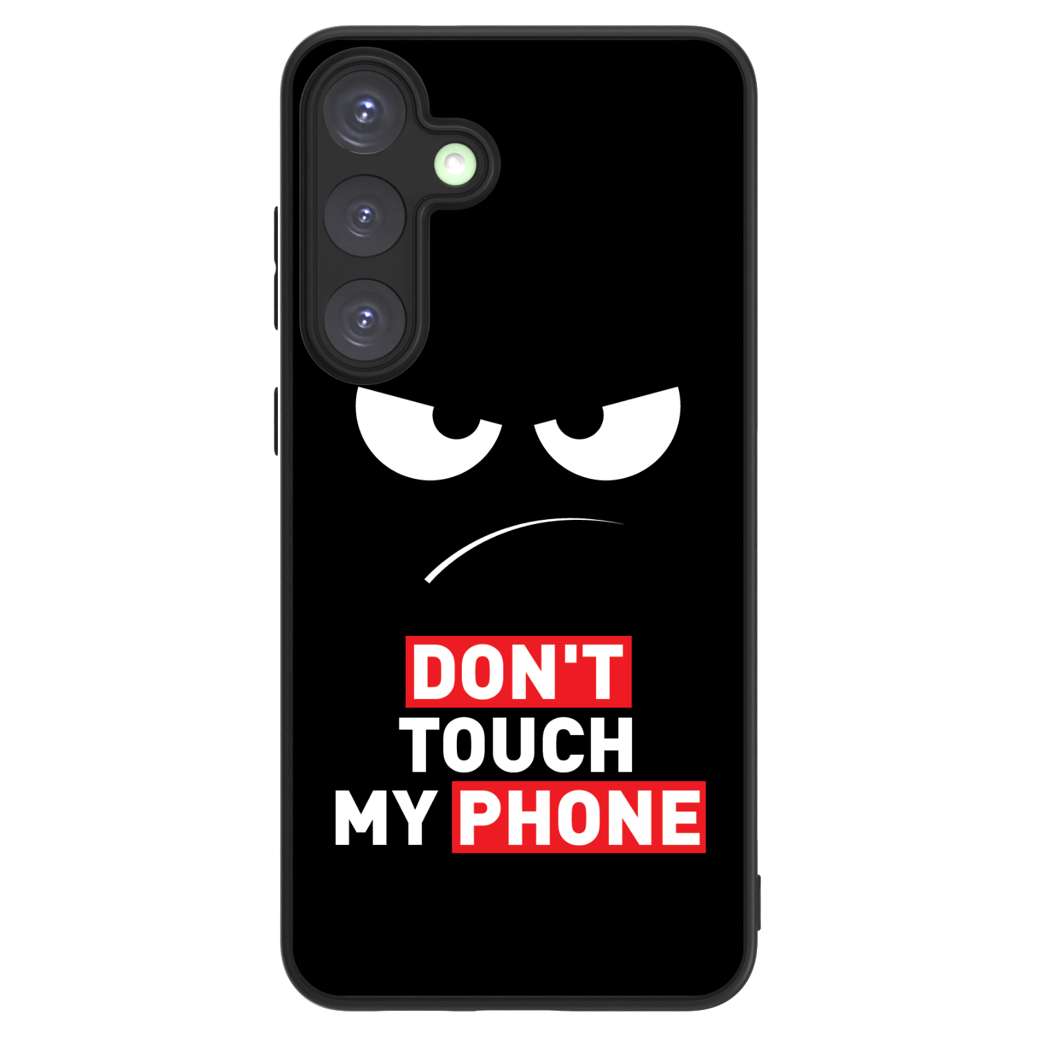 Picasee ULTIMATE CASE pro Samsung Galaxy S25+ 5G - Angry Eyes - Transparent