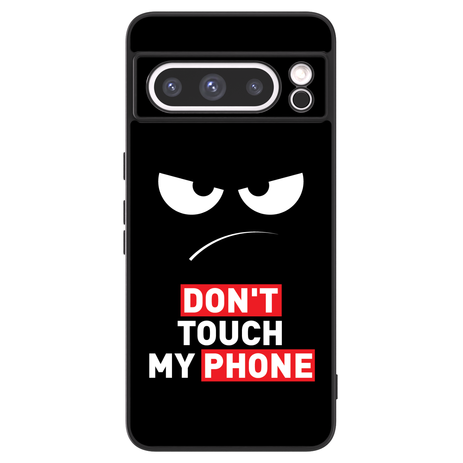 Picasee ULTIMATE CASE pro Google Pixel 8 Pro - Angry Eyes - Transparent