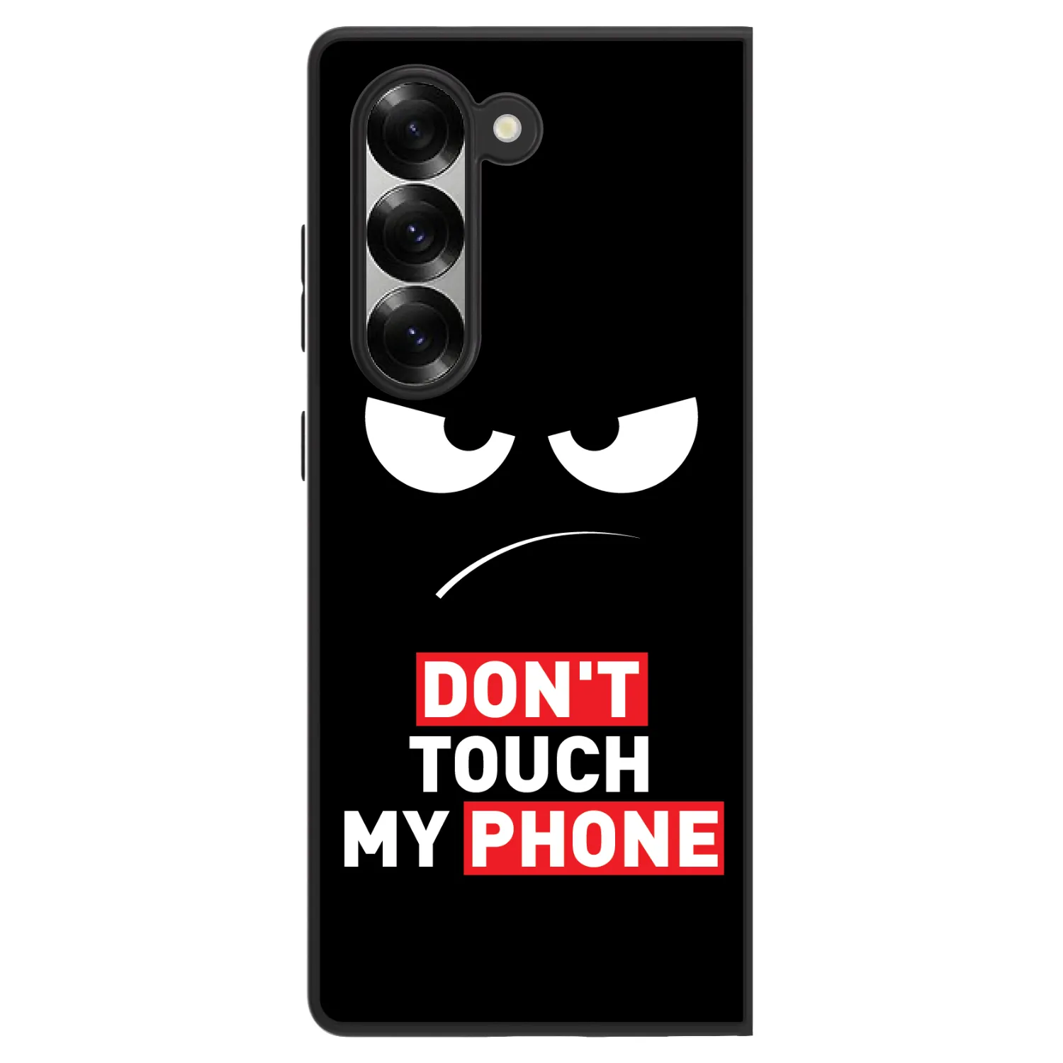 ULTIMATE CASE pro Samsung Galaxy Z Fold6 5G - Angry Eyes - Transparent