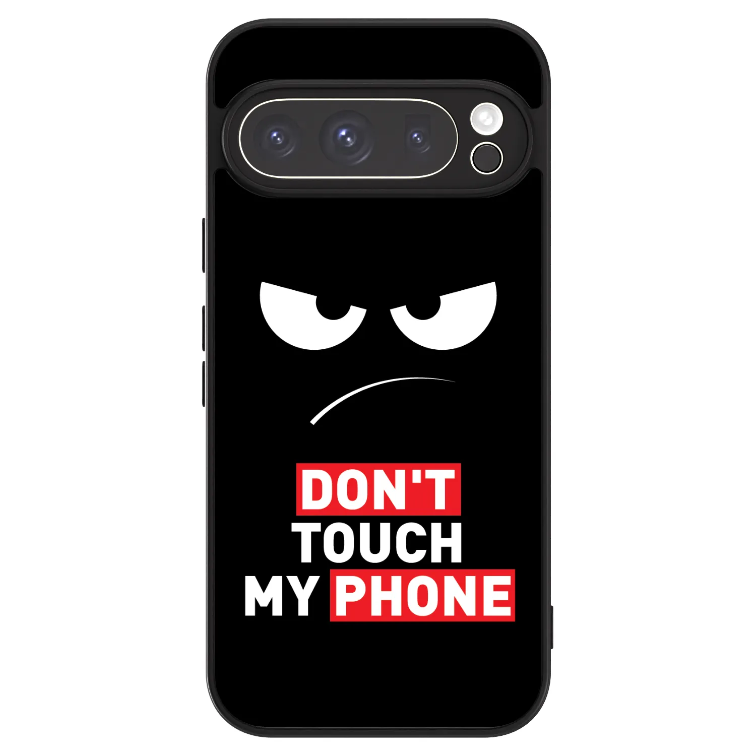 Picasee ULTIMATE CASE pro Google Pixel 9 Pro - Angry Eyes - Transparent