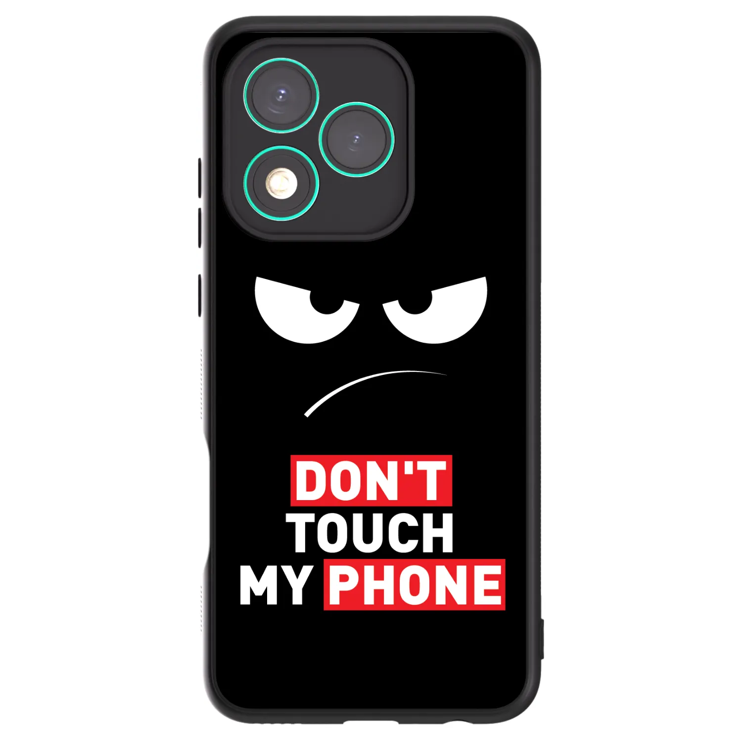 ULTIMATE CASE pro Honor 400 Lite 5G - Angry Eyes - Transparent