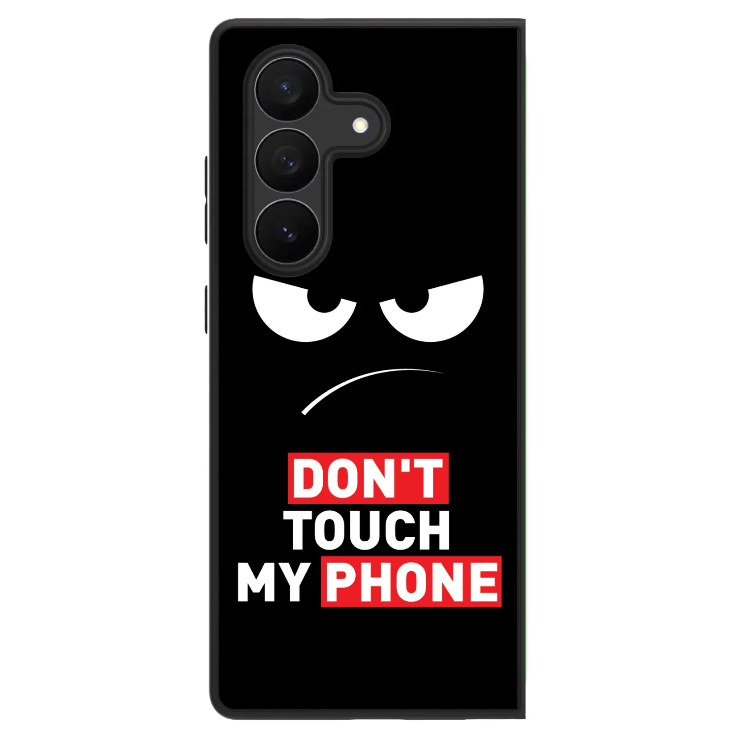 Picasee ULTIMATE CASE pro Samsung Galaxy Z Fold7 5G - Angry Eyes - Transparent