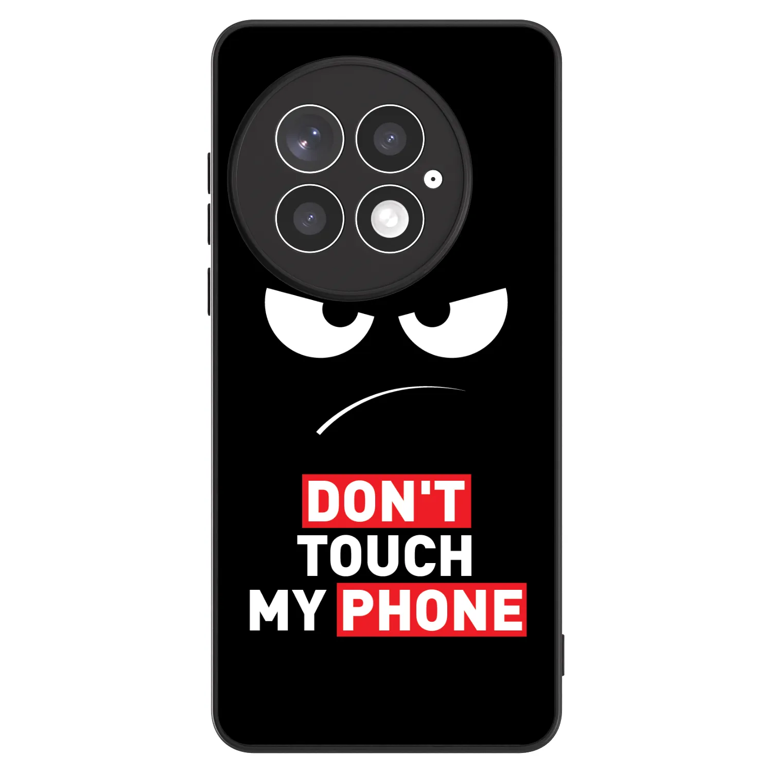 Picasee ULTIMATE CASE pro OnePlus 13 5G - Angry Eyes - Transparent