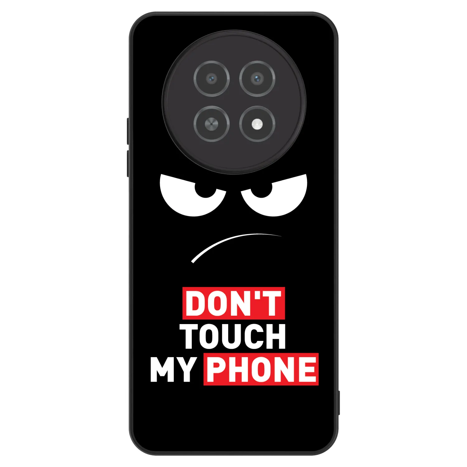 Picasee ULTIMATE CASE pro Realme 12X - Angry Eyes - Transparent