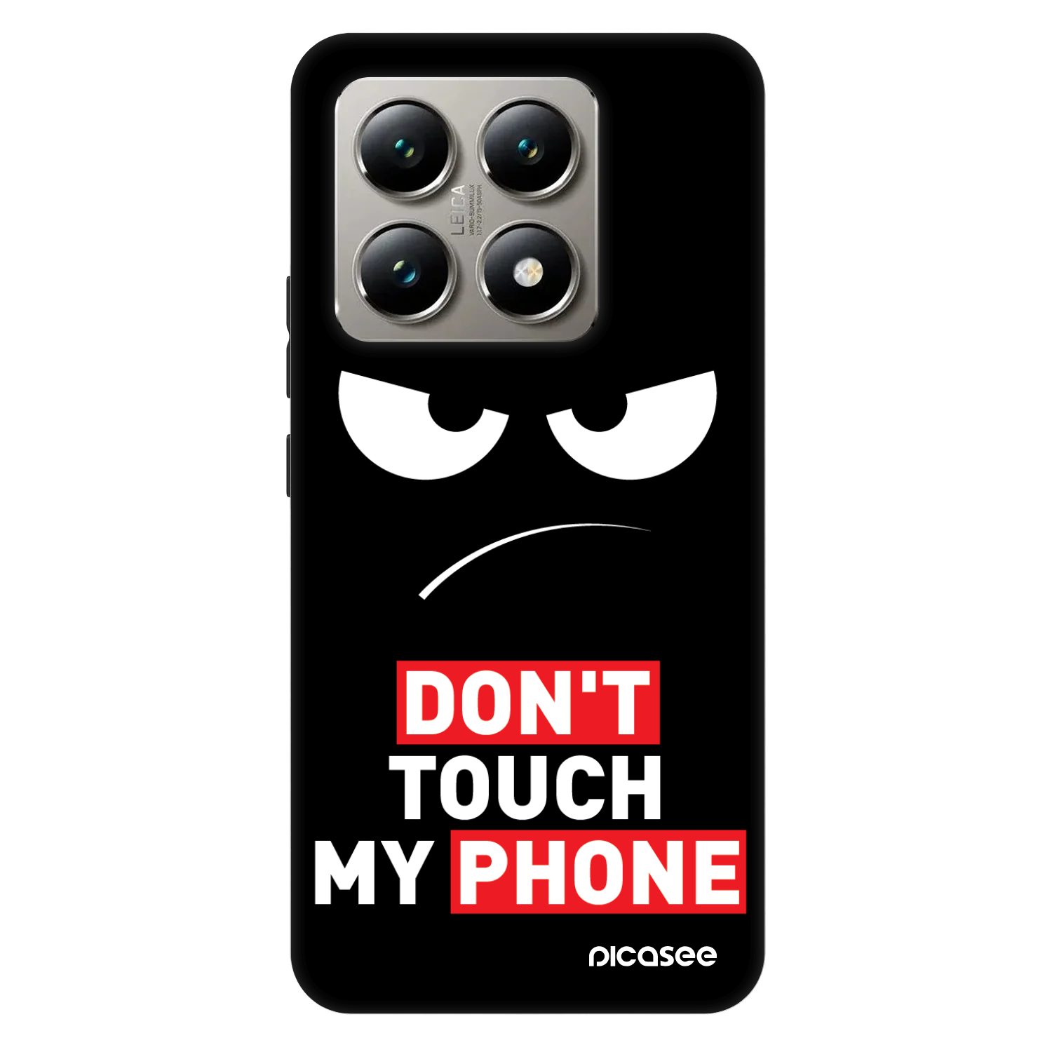 Picasee Fashion Case pre Xiaomi 14T - Angry Eyes - Transparent