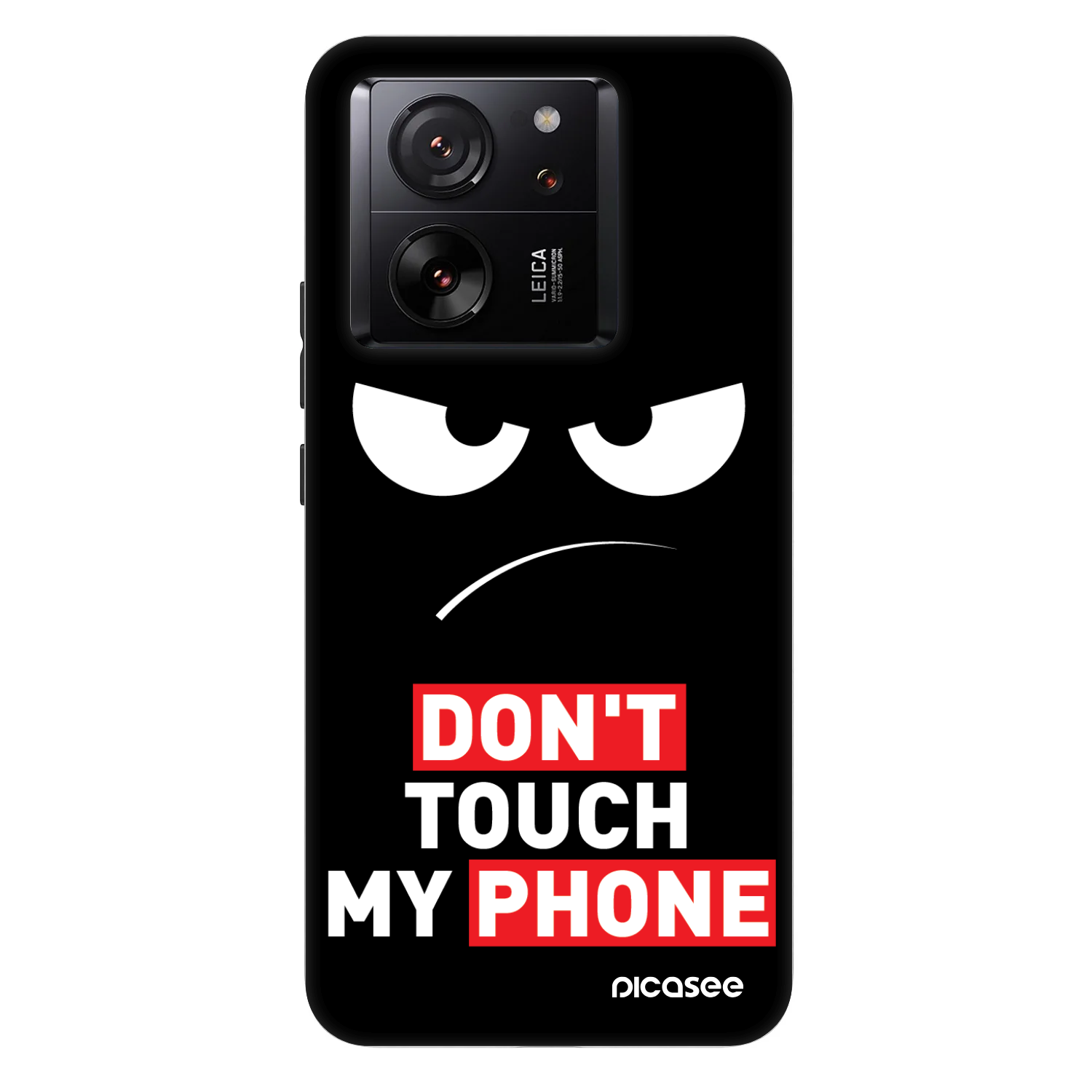 Picasee Fashion Case pre Xiaomi 13T - Angry Eyes - Transparent