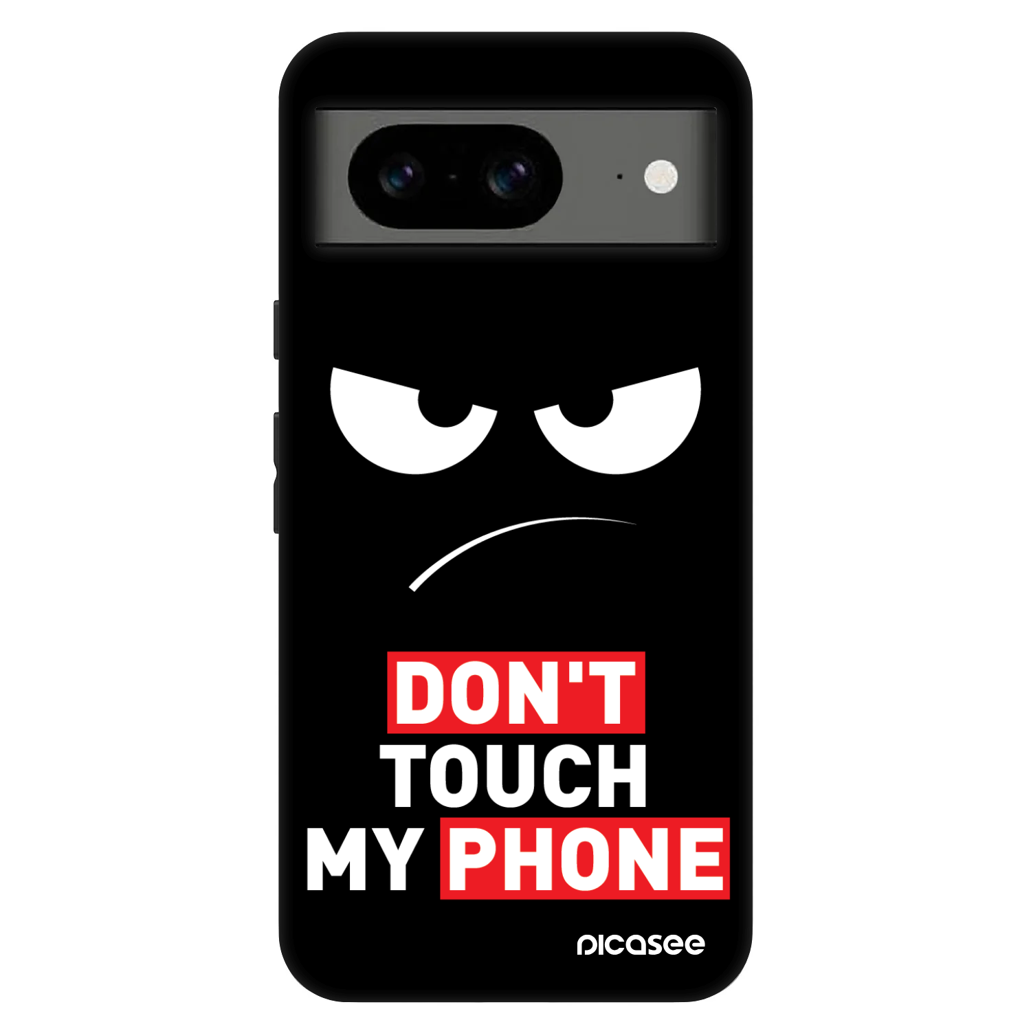 Picasee Fashion Case pre Google Pixel 8 Pro - Angry Eyes - Transparent