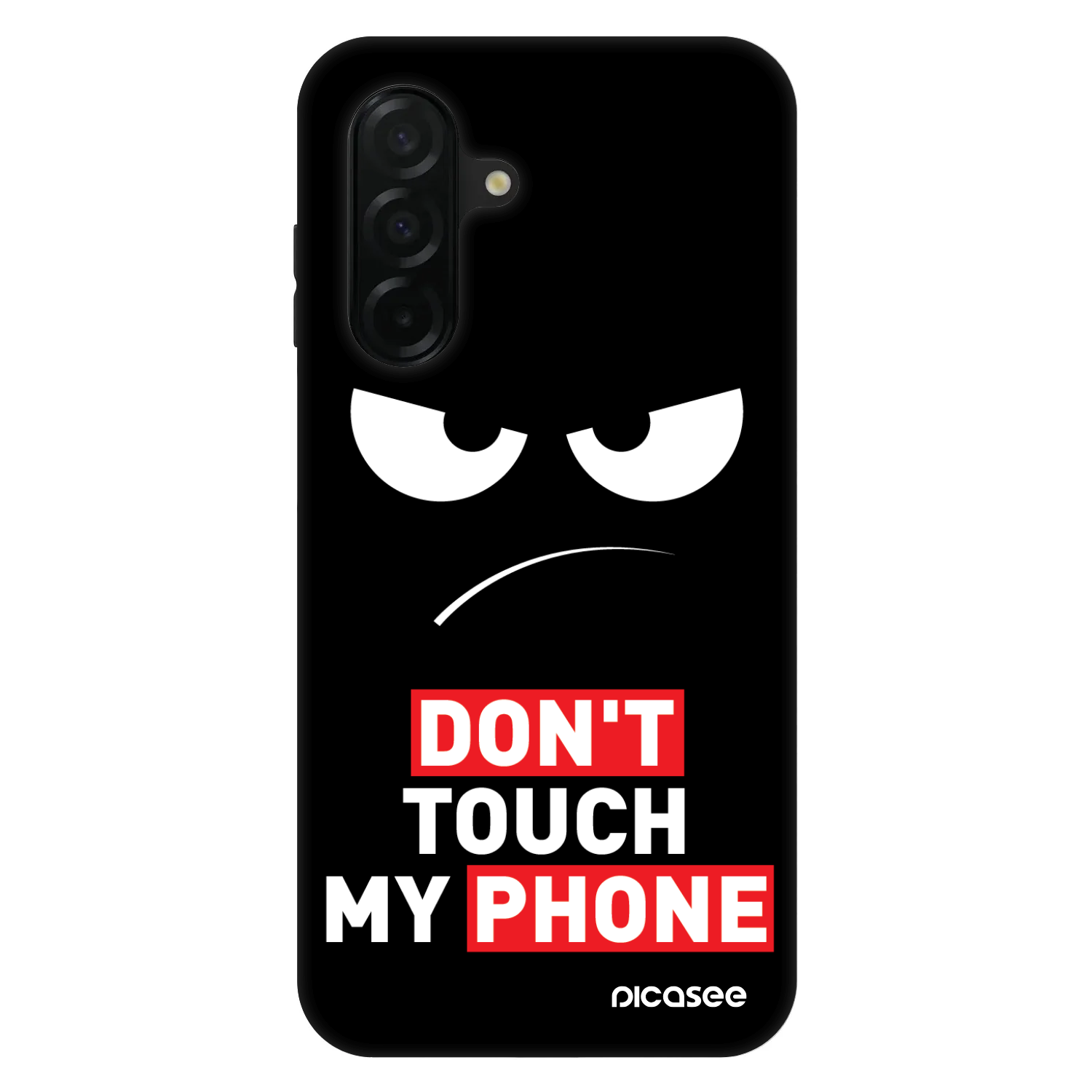 Picasee Fashion Case pre Samsung Galaxy A26 5G A266B - Angry Eyes - Transparent
