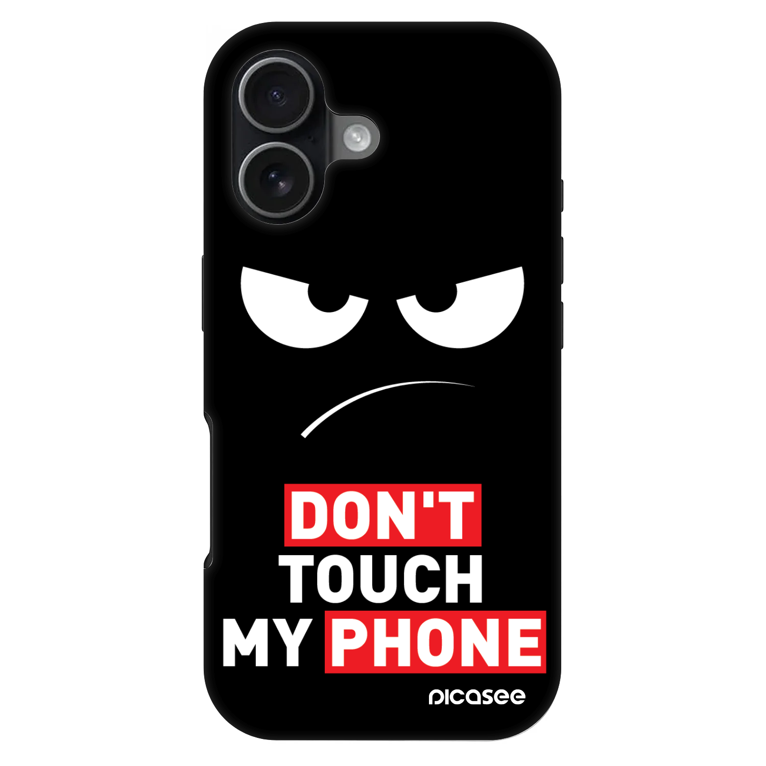 Picasee Fashion Case MagSafe pre Apple iPhone 17 - Angry Eyes - Transparent