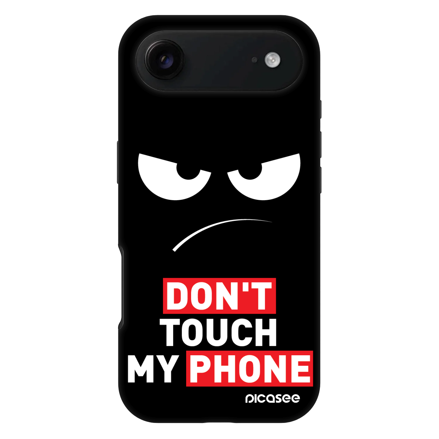 Picasee Fashion Case MagSafe pre Apple iPhone Air - Angry Eyes - Transparent
